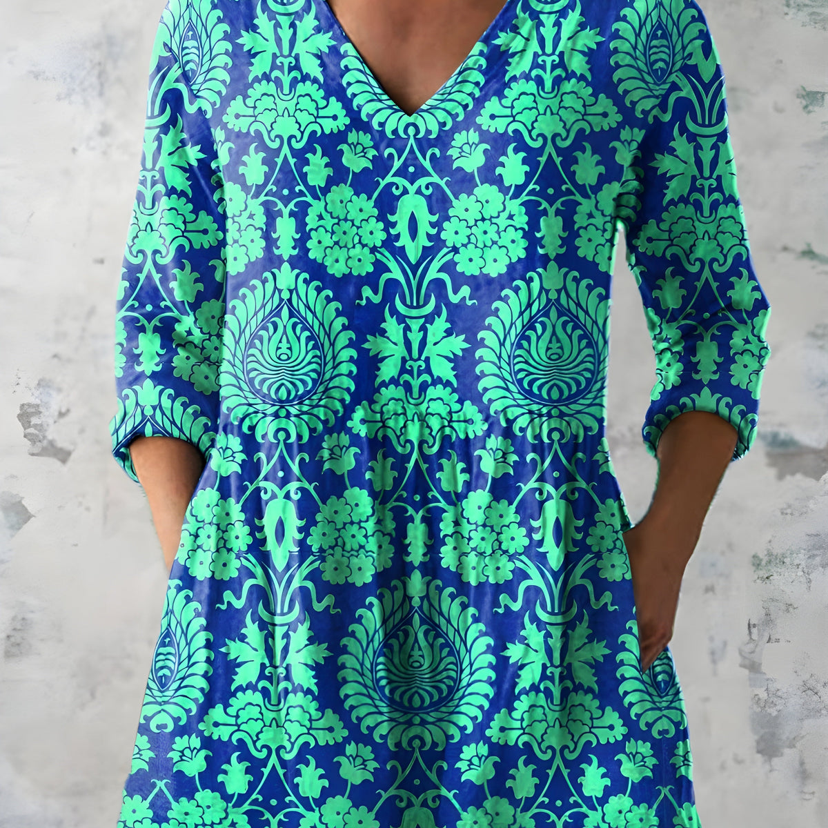 Marlee | Long Blouse with V-Neck